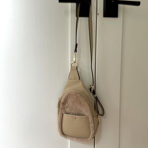 Mali Lili faux fur crossbody